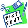 логотип PictFont